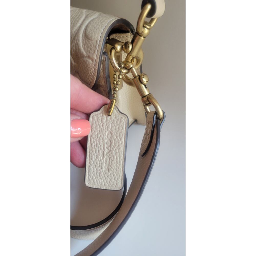 Coach Tabby 26 Cream CC687 - Picture 5 of 16